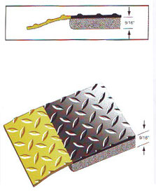 Diamond Plate Contract Duty Anti-Fatigue Mats