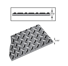 Conductive Diamond Plate Runner