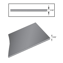 Conductive Smooth Top Work Surface and Runner