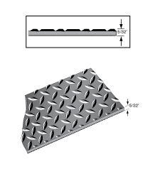 Diamond Plate Rubber Mat and Runner