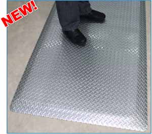 Diamond Plate Anti-Fatigue Mats