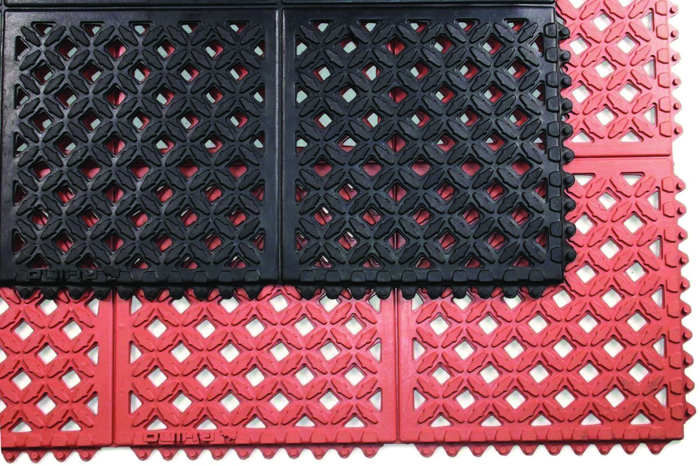 Drain-X® Diamond Drain-Thru Anti-Fatigue Mats